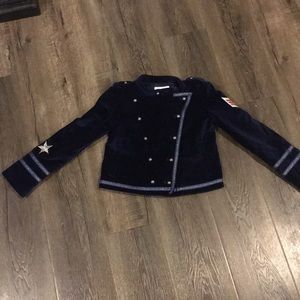 Navy military jacket from Annie for Target